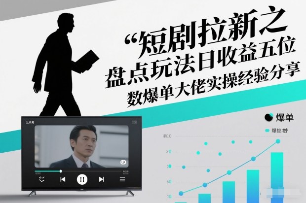 短剧拉新之盘点玩法日收益五位数爆单大佬实操经验分享-智联创客