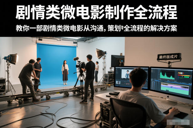 剧情类微电影制作全流程，教你一部剧情类微电影从沟通，策划到拍摄制作全流程的解决方案-智联创客