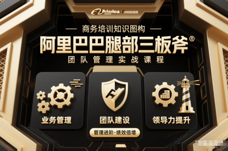 团队管理必学课程系列，阿里巴巴“腿部三板斧”-智联创客