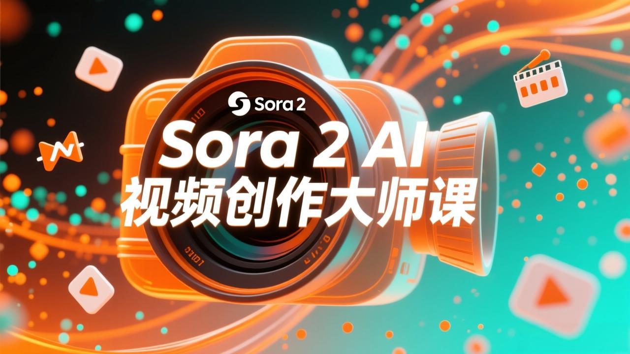 如何利用Sora 2创建流行AI人工智能视频大师班教程：掌握创作全流程，产出百万播放内容-智联创客