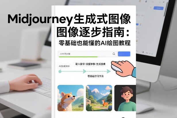 Midjourney生成式图像逐步指南：零基础也能懂的AI绘图教程-智联创客