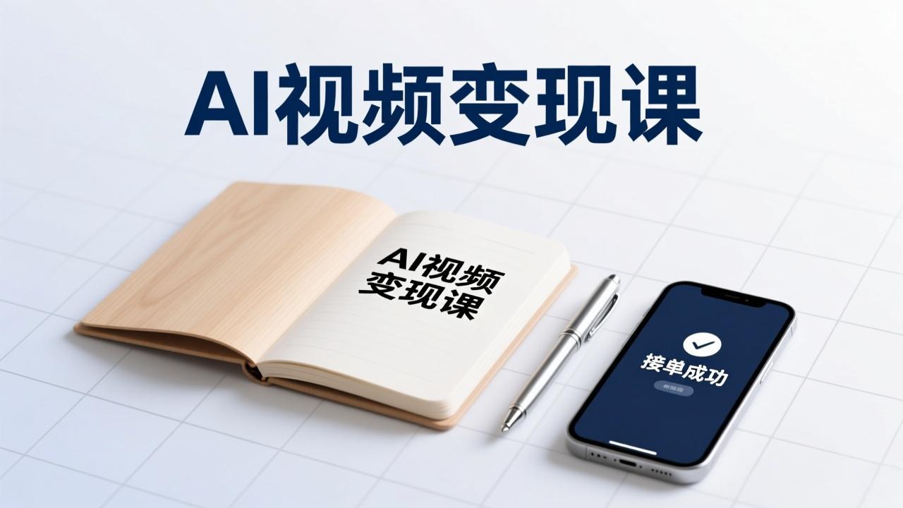 AI视频变现课,学完即可创作短片、接商单,实现副业增收,单项目报价可达千元-智联创客